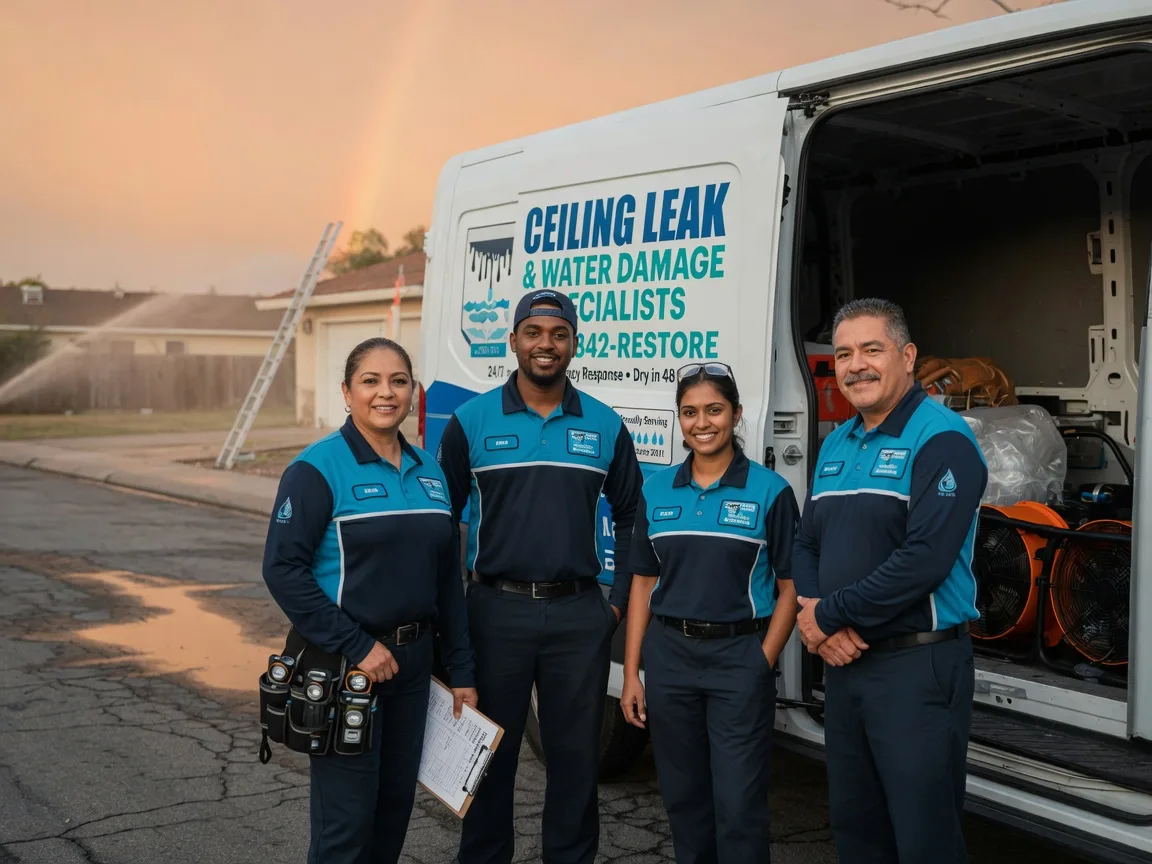 Ceiling Leak Cleanup company in North Newton, KS